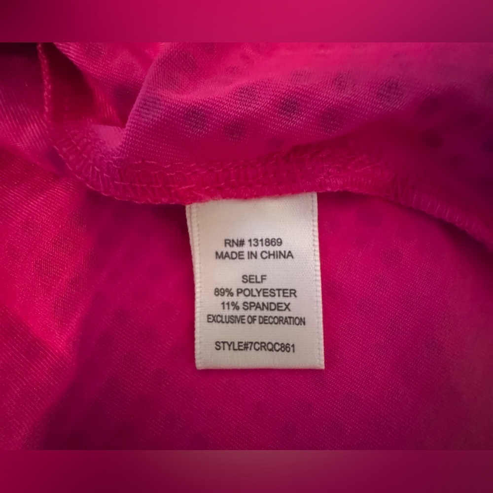 Pink Rhinestone Embellished Dress - Picture 11 of 12
